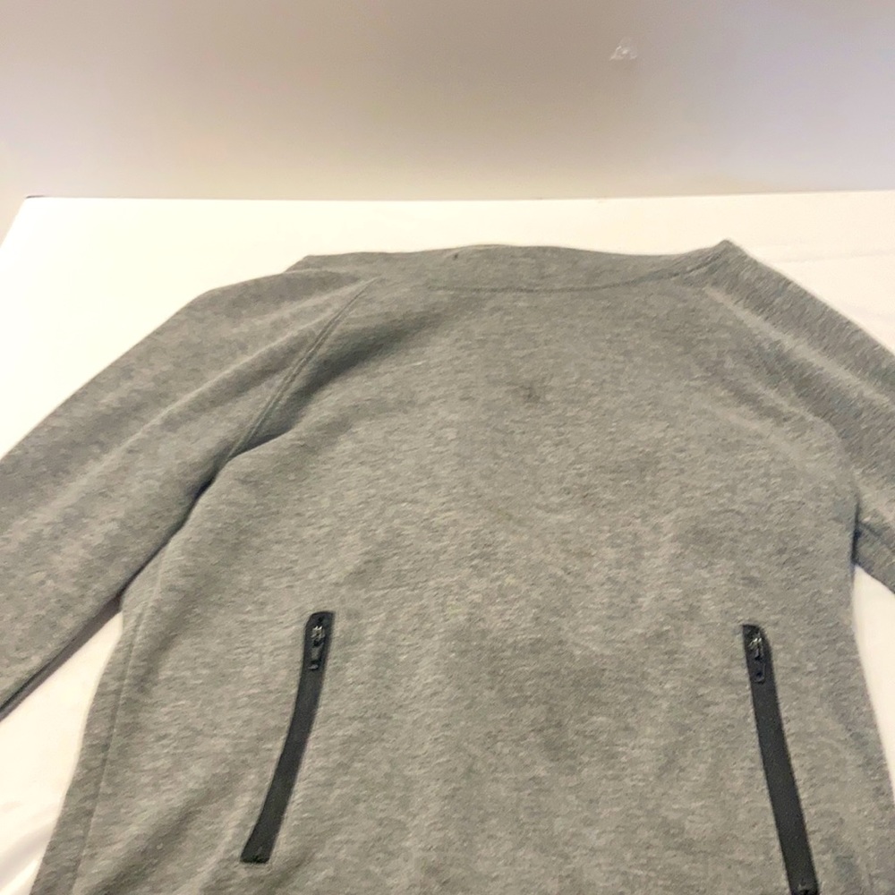 A Grey Hoodie